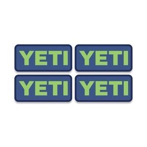 Pack of 4 Yeti Stickers